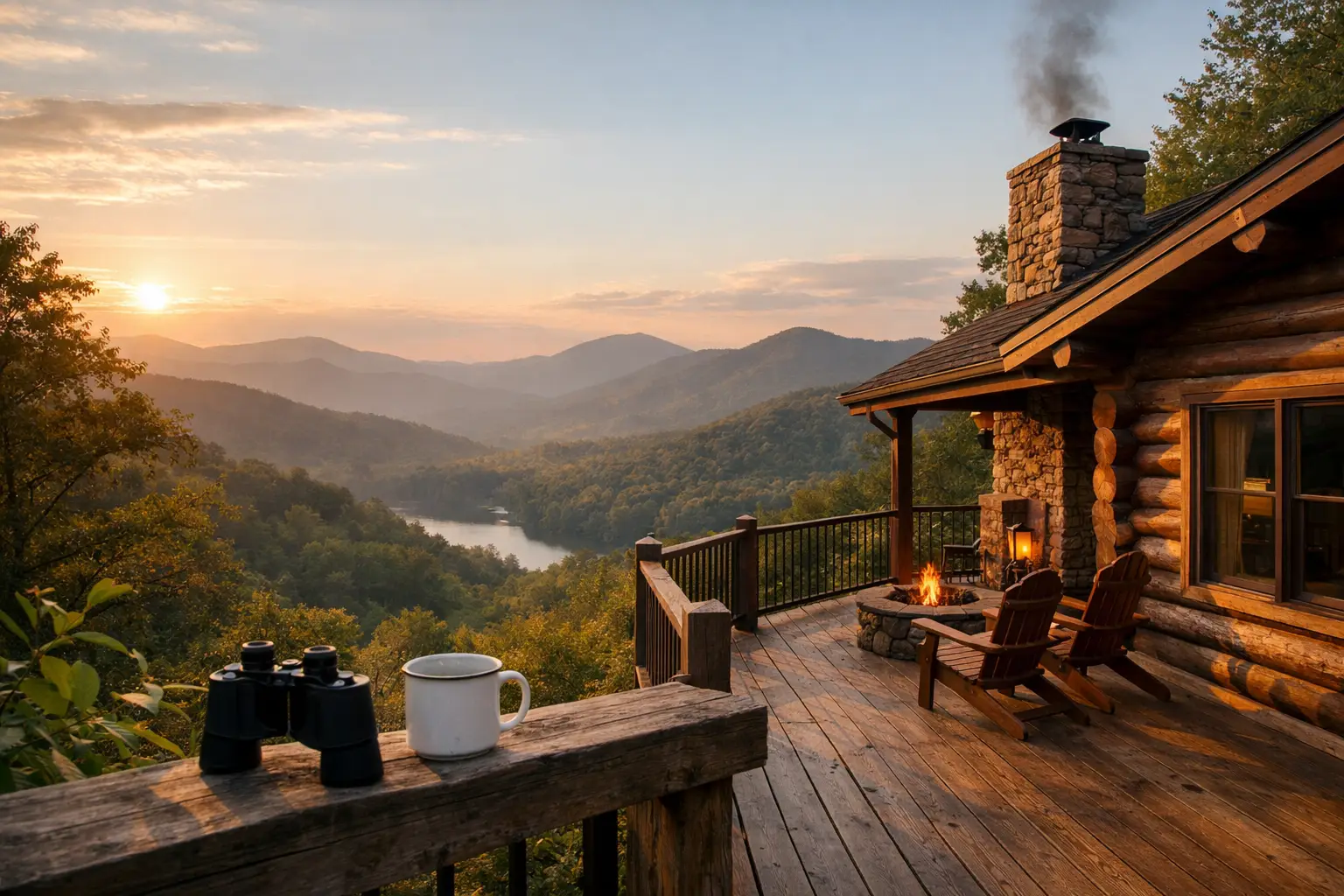 North Georgia mountain cabin getaway near Helen