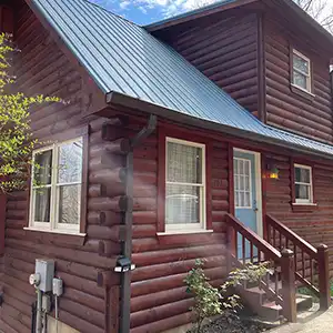 image of front of cabin at Helen Mountain for rent