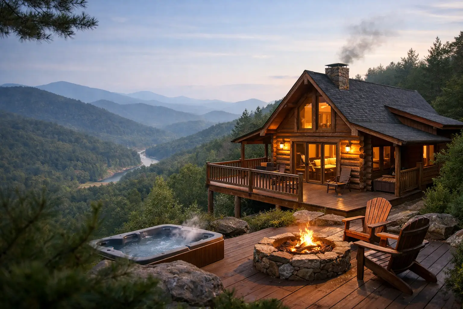 Best Secluded Mountain Cabins in Helen