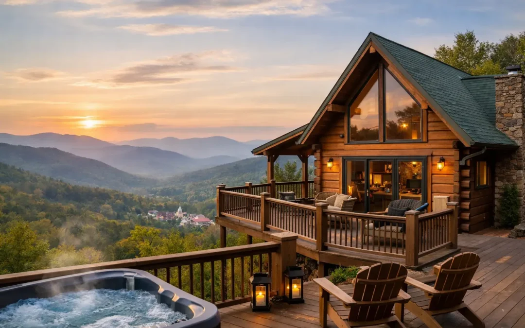 Helen GA Cabin Rentals With Mountain View