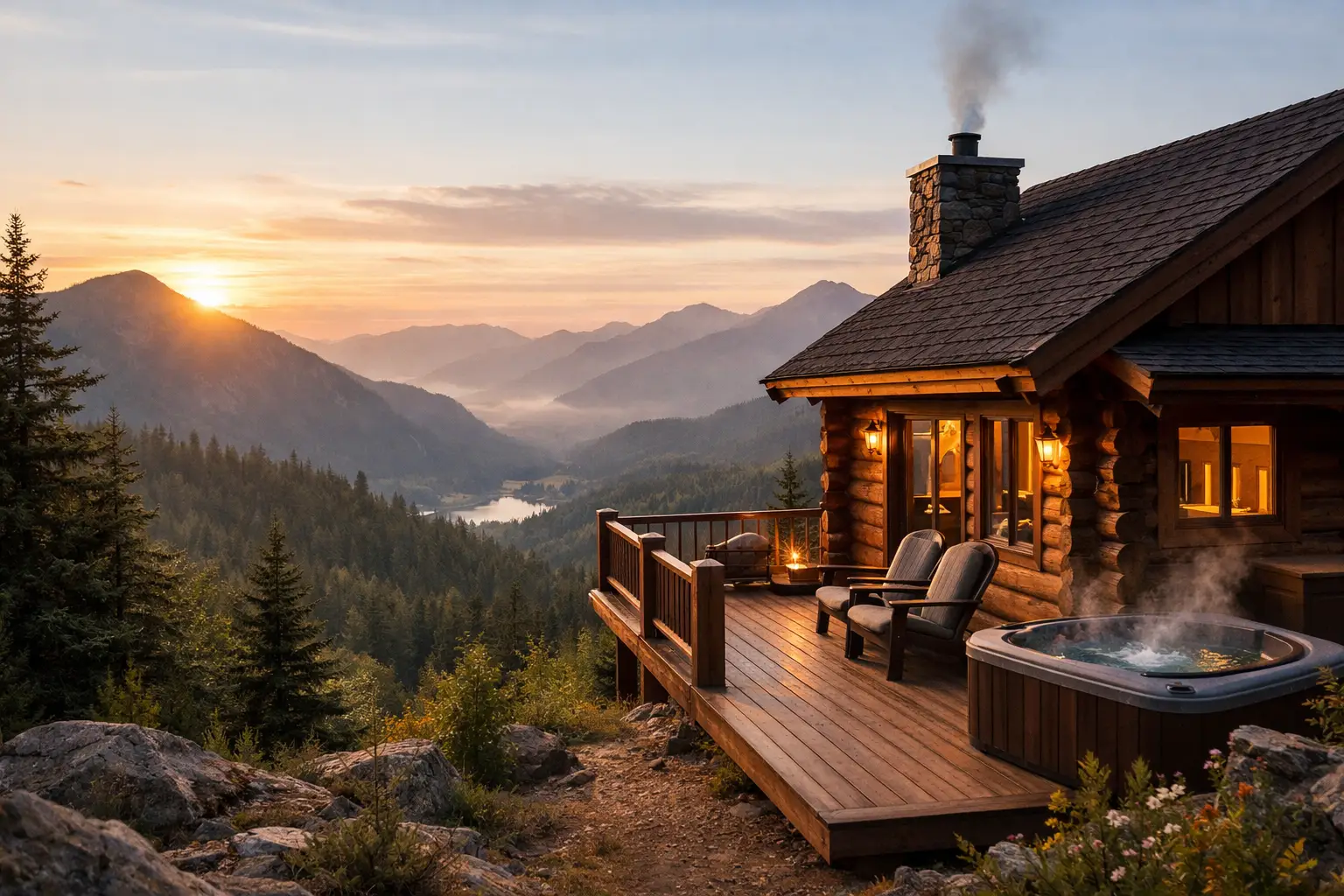 Why Private Mountain Cabins Feel Better
